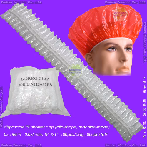 Cuffia in PP monouso non tessuto chirurgico/medico/dentale/infermieristico/scrub/spazio/mob/mop/lavoro/snood/SMS per medico/chirurgo/infermiere/lavoratore (bouffant/rotondo/pieghettato/striscia/clip)